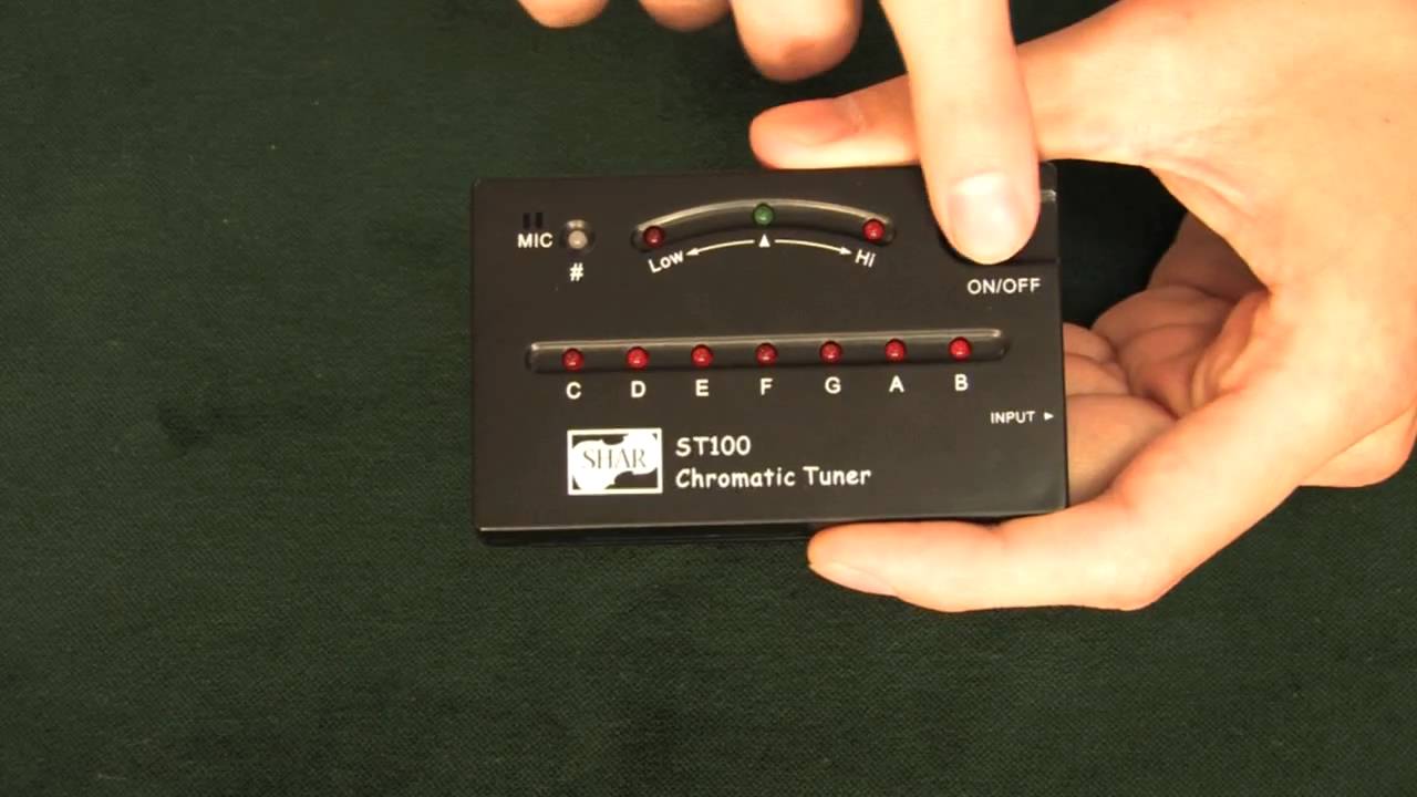 Shar ST1000 tuner demo - YouTube