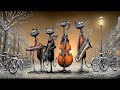 Bass-Forward Vintage Jazz – Calm Walking Bass & Deep Sax for Focused Work