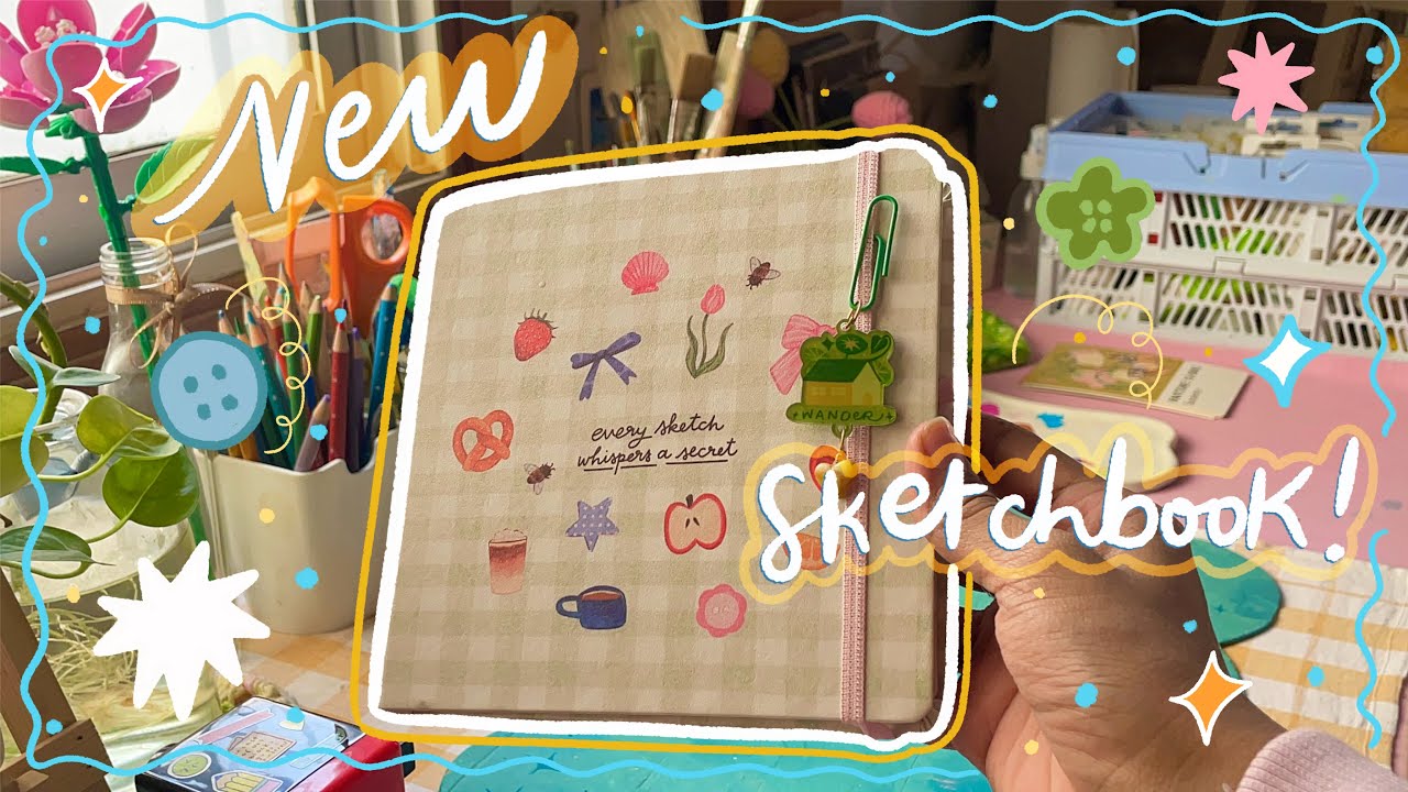 starting a new sketchbook! 📔✏️