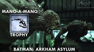 Batman: Return to Arkham - Arkham Asylum] #101 The road to 200 begins.  Great game, albeit the combo building can be frustrating and the last  combat challenge is certainly tough. : r/Trophies