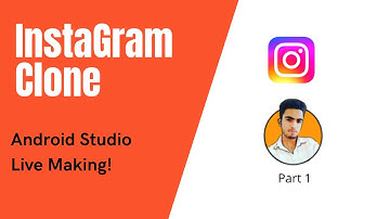 Insta Clone App Live Making on Android Studio Hindi Part -1 #intsgramcloneappAndroidStudio