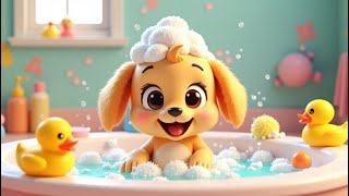 Bath Time Boogie Fun Puppy Bath Song For Kids 3D Animation For Toddlers
