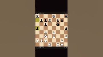 chess game play Ajju12_15 game Checkmet || #Shorts