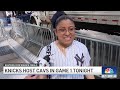 Rested or rusty? Knicks have fans hyped for Game 1 against the Cavs | NBC New York
