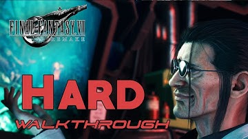 Final Fantasy 7 Remake - Hard Mode Chapter 17 (Road to Platinum) - PS4 Pro