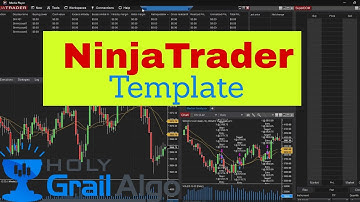 Creating Ninja Trader Template