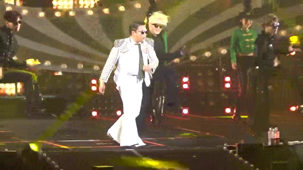 171228#PSY#서울#밤샘의갓사이#나팔바지