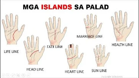 PALMISTRY 17:  Mga isla sa palad |  Palm reading | Guhit ng palad | Patnubay TV