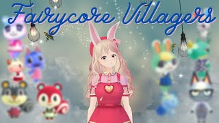 The Best Fairycore Themed Island Villagers -Animal Crossing 2.0- [Vtuber]