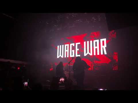 Wage War Relapse Live 5-20-22 US Tour 2022 Mercury Ballroom Louisville KY 60fps