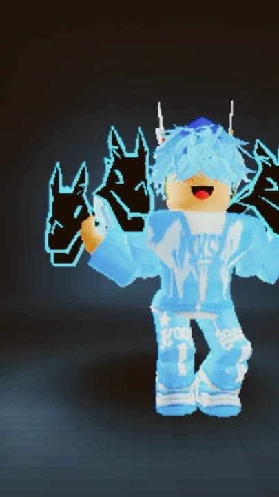 blue avater #roblox #edit - YouTube