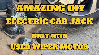 How to Make Electric Car Jack DIY