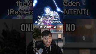 You Actually MISSED the Shadow Garden… Re:Zero Season 4 CUT CONTENT #rezero #anime #isekai
