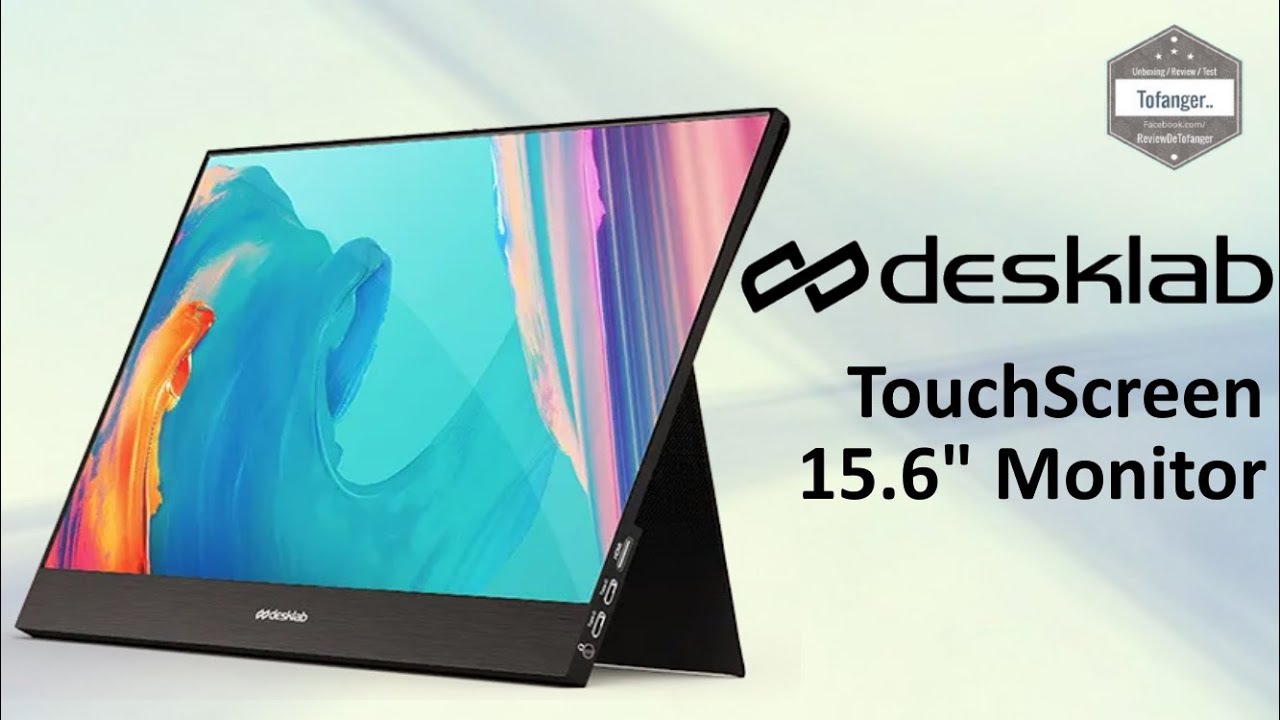 DESKLAB Touchscreen Portable Monitor 
