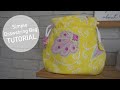 How to Sew a Really Simple Little Drawstring Bag - Tutorial