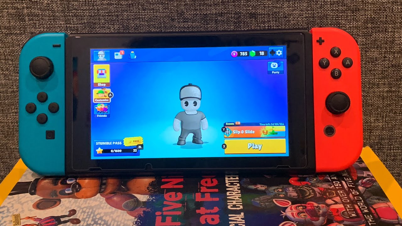 Stumble guys is on Nintendo switch! #joeydoes #stumbleguys #nintendoswitch