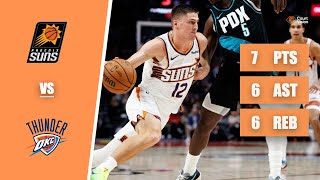 Collin Gillespie - 7 Points, 6 Assists, 6 Rebounds vs Thunder - 2026 Playoffs