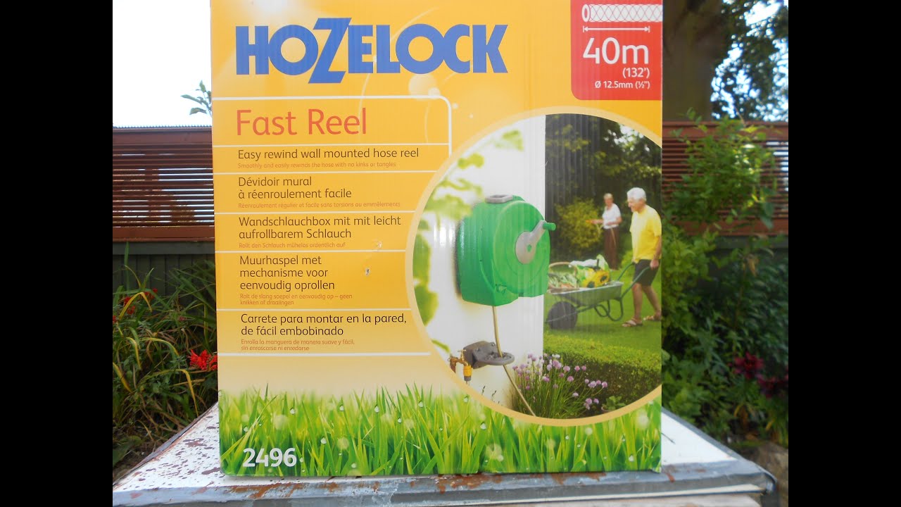 Fitting Hozelock Fast Reel (Consumer Review) I am not trying to