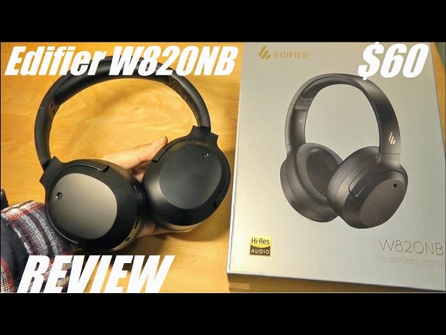 Edifier W820NB Plus Noise Cancelling Headphones – The Review Studio