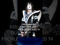 KISS founding guitarist Ace Frehley dies aged 74