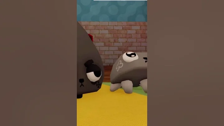 Awww…. Pebble and Coal 🩶🩶 #dandysworld #dandysworldmemes #dandysworldpebble #roblox #fypシ゚