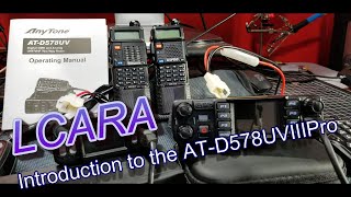 LCARA HAM Radio: Introduction to the Tri-band AT-D578UVIIIPro
