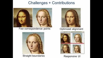 Automating image morphing using structural similarity on a halfway domain (SIGGRAPH 2014)