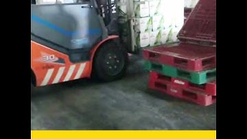 Single-Double Pallet Handler Forklift Attachment