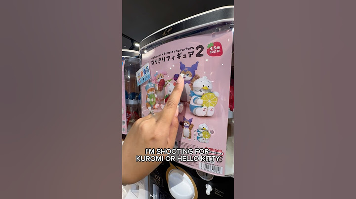 Gashapon x Hello kitty Cat Collab #gashapon #Blindbox #suprisebox #suprise #fun ￼