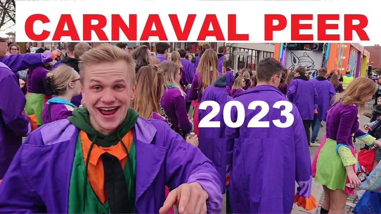 CARNAVAL PEER 2023 (VOLLEDIGE CARNAVALSTOET) CARNIVAL IN BELGIUM 19 MARCH 2023