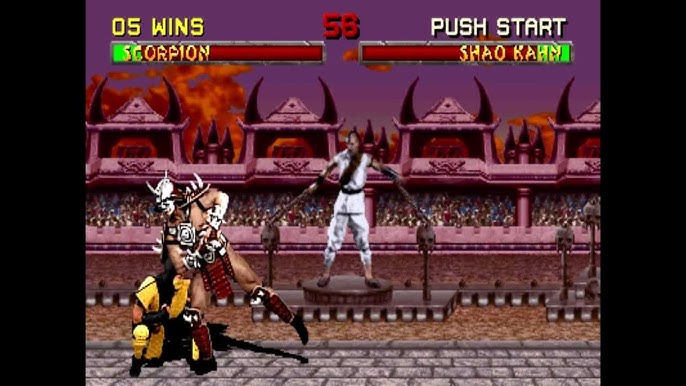 Mortal Kombat 2 arcade Shang Tsung Gameplay Playthrough 