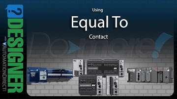 BRX Do-more Designer Using the Equal To Contact from AutomationDirect