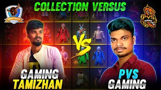 😱💥 GamingTamizhan 😭x PVS GAMING Collection Video / Tamilnadu Richest Funny Collection Battle Tamil