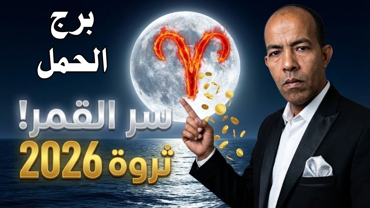 ♈ برج الحمل 2026: سرّ القمر والثراء! 🌕 كيف تجذب 