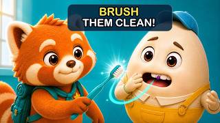Brush Your Teeth Song for Kids 🪥 | Humpty Dumpty &amp; Milo | Toddler Routine