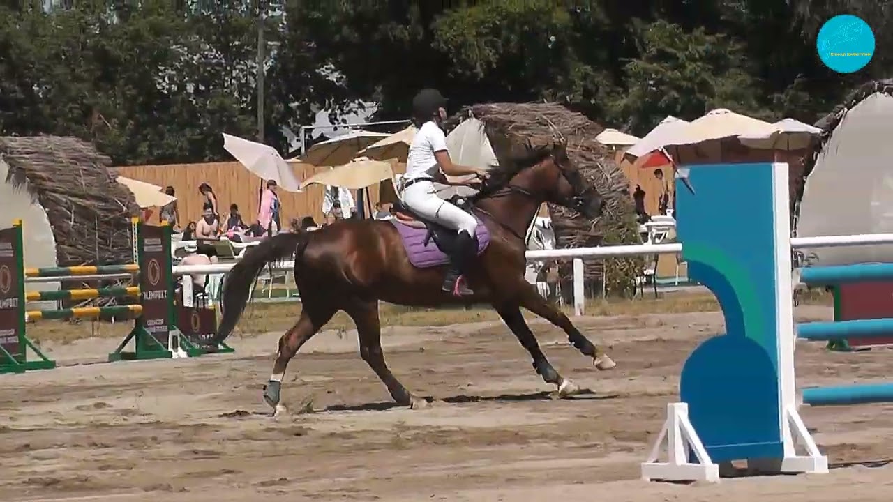 Гузеева Виктория и Одиссей, max 110 см. Eque Love Cup 16-07-2022