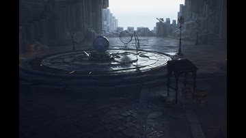 Artstation Challenge - The legend of King Arthur - Merlins Cave