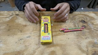 Testing Whistling Chaser Fireworks: Loud Whistle and Popping Effects