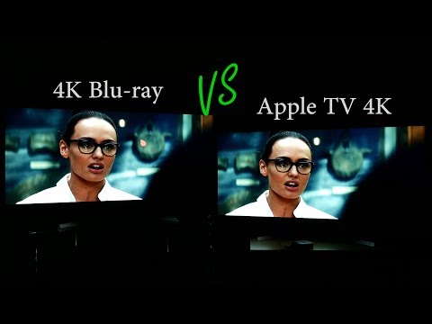 Apple TV 4K iTunes Movies (Dolby Vision HDR) vs 4K Blu-ray