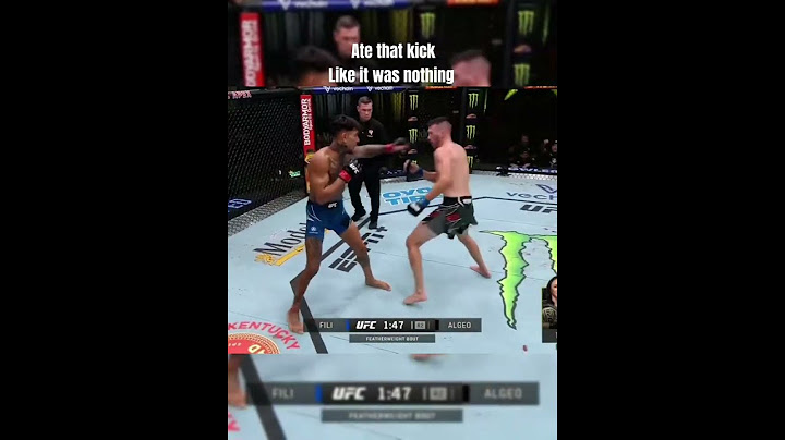 Iron chin 🥶 #ufc #mma
