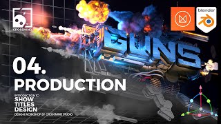 Last Chapter -Production (Blender 3D- Show Title Design for TV/Web ) @CrossMindStudio