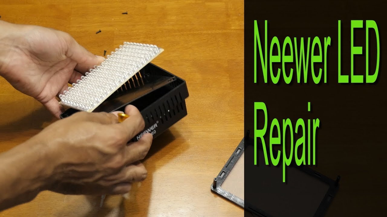 Neewer CN-160 LED Camera Light Repair