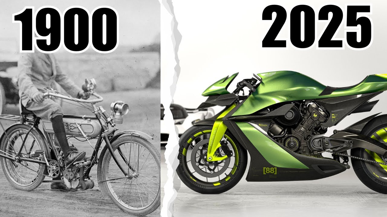 Jaw-dropping Motorcycle Transformations Through Time - YouTube