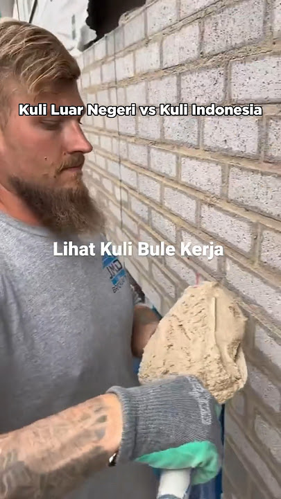Kuli Indonesia nggak kalah sama luar negeri 🤩 #kuli #tukangbangunan