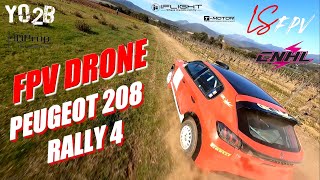 FPV Drone Peugeot 208 Rally 4 José VERONESE - LS FPV / Yo2B Production