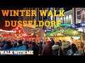 EXPLORE MORE ~ DUSSELDORF Germany ~Winter Night Walk