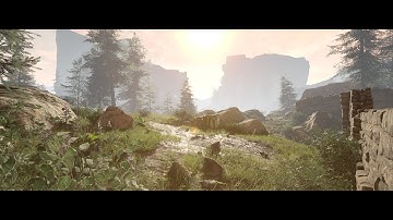 Castle ruins: Unreal Engine 4 - Quixel - UE4 - Environment Design - Open world Free assets