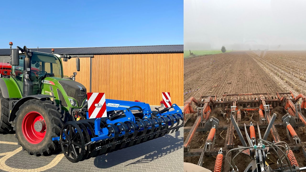 Nowy nabytek - wał na przedni tuz Landstal WFC 300 | Bezorka pod zboże [Vlog#38 2024]