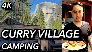 Camping at Curry Village in Yosemite National Park Review of our Cabin Food and Campsite