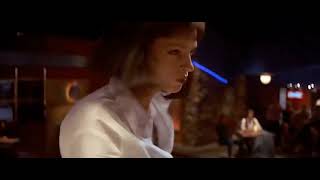 Mia dancing with Barbara Steele (Pulp Fiction and 8 & 1/2)